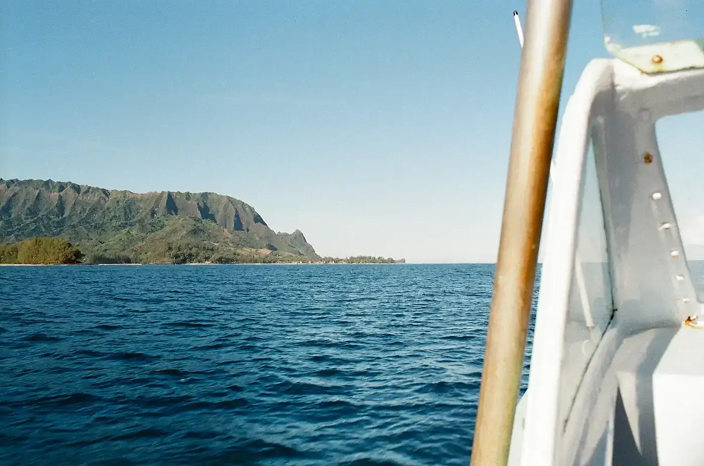 View from the boat